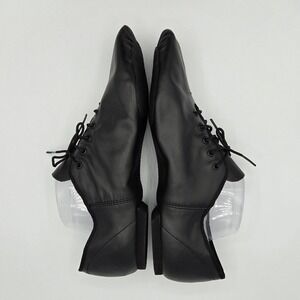 CAPEZIO LEATHER EJ1A JAZZ OXFORD LACE DANCE SHOE Size 13W E‎ Series Unisex black